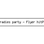 02-08-2010 - uwe_huebner - hitparadies party - Flyer hitPARADIES Party 5.9.2010 Koeln.jpg